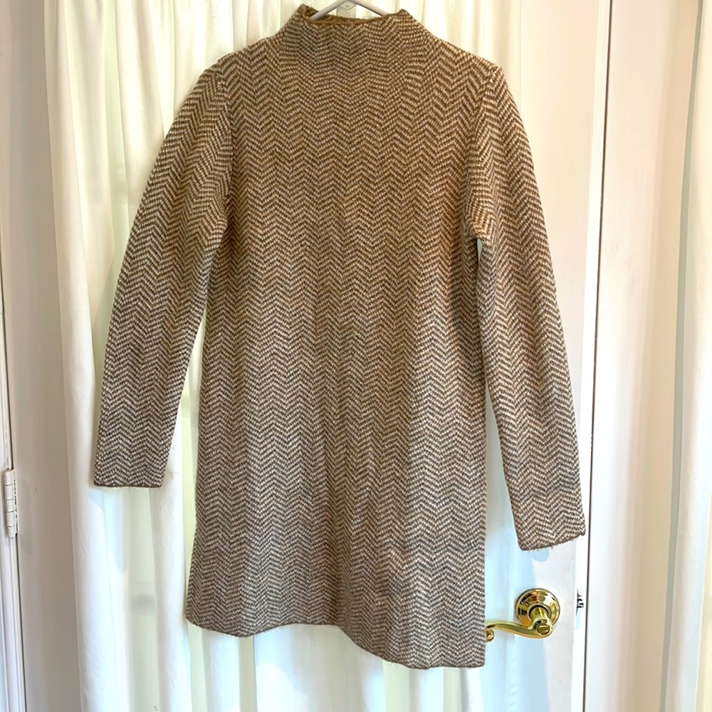 Chevron, sweater dress from max studio, never been worn, tag still on